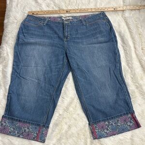 Tommy Hilfiger 24W Capri Jeans  EUC
